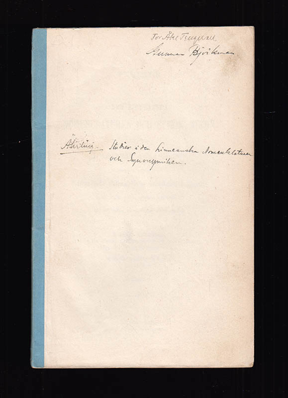 Ewald Ährling : Studier i den Linnéanska nomenclaturen och synonymiken