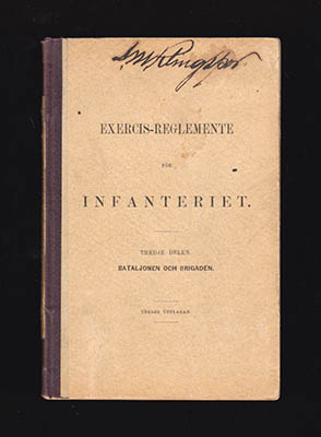 Exercis-reglemente för Infanteriet. Tredje delen. Bataljonen och brigaden