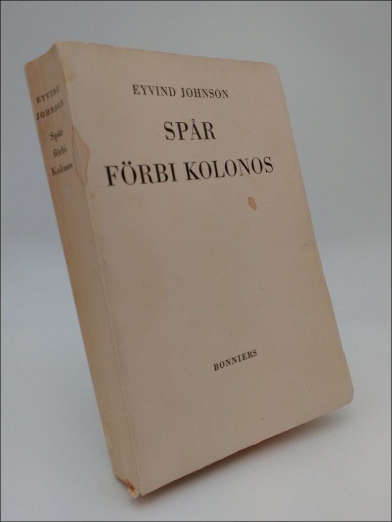 Eyvind Johnson : Spår förbi Kolonos