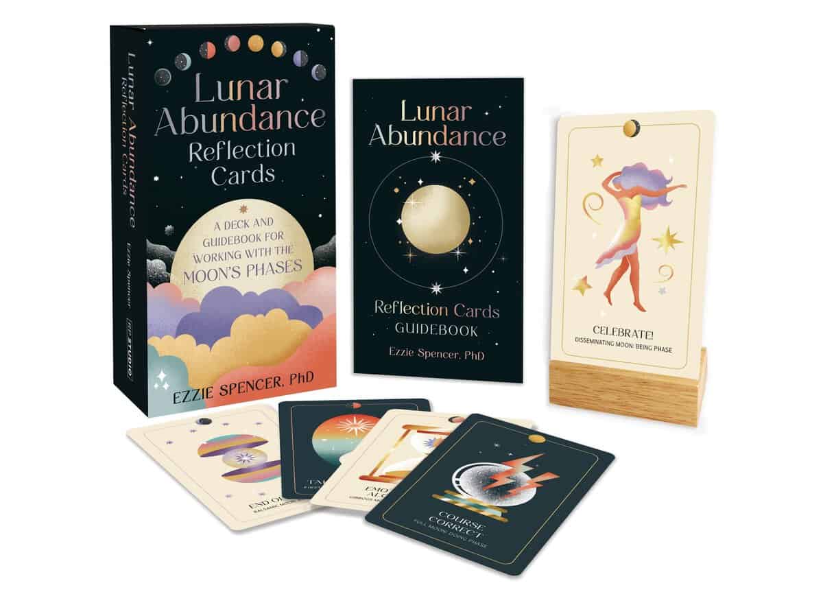 Ezzie Spencer : Lunar Abundance Reflection Cards