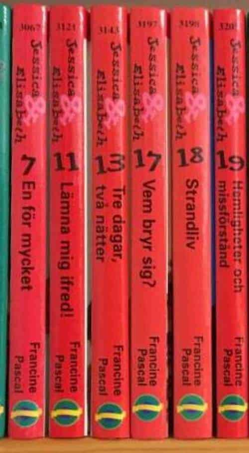 F Pascal : Jessica & Elisabeth nr 7, 11, 13, 17, 18 och 19 - NYA!