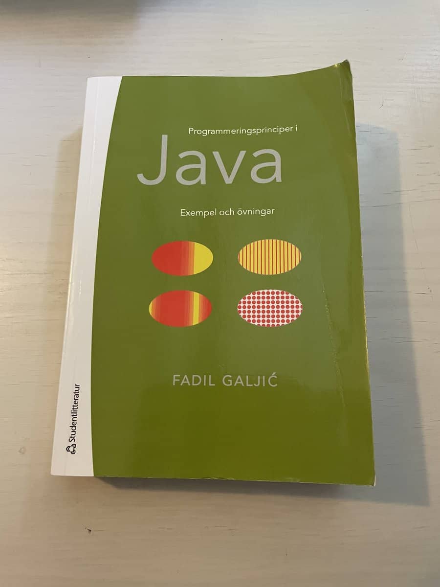 Fadil Galji : Programmeringsprinciper i Java