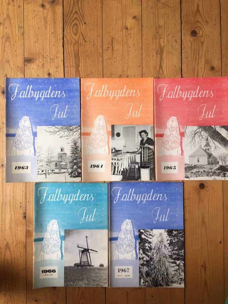 Falbygdens Jul 1963-1967 (5 årgångar)