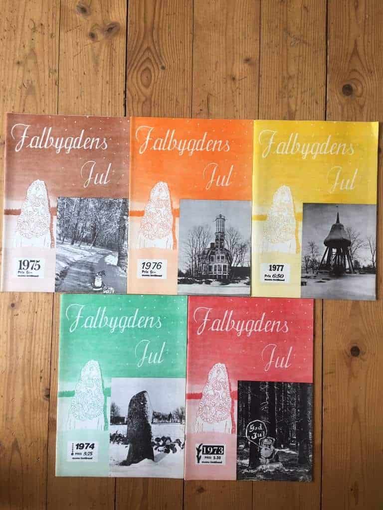 Falbygdens Jul 1973-1977 (5 årgångar)