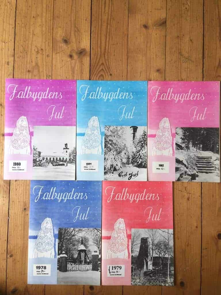 Falbygdens Jul 1978-1982 (5 årgångar)