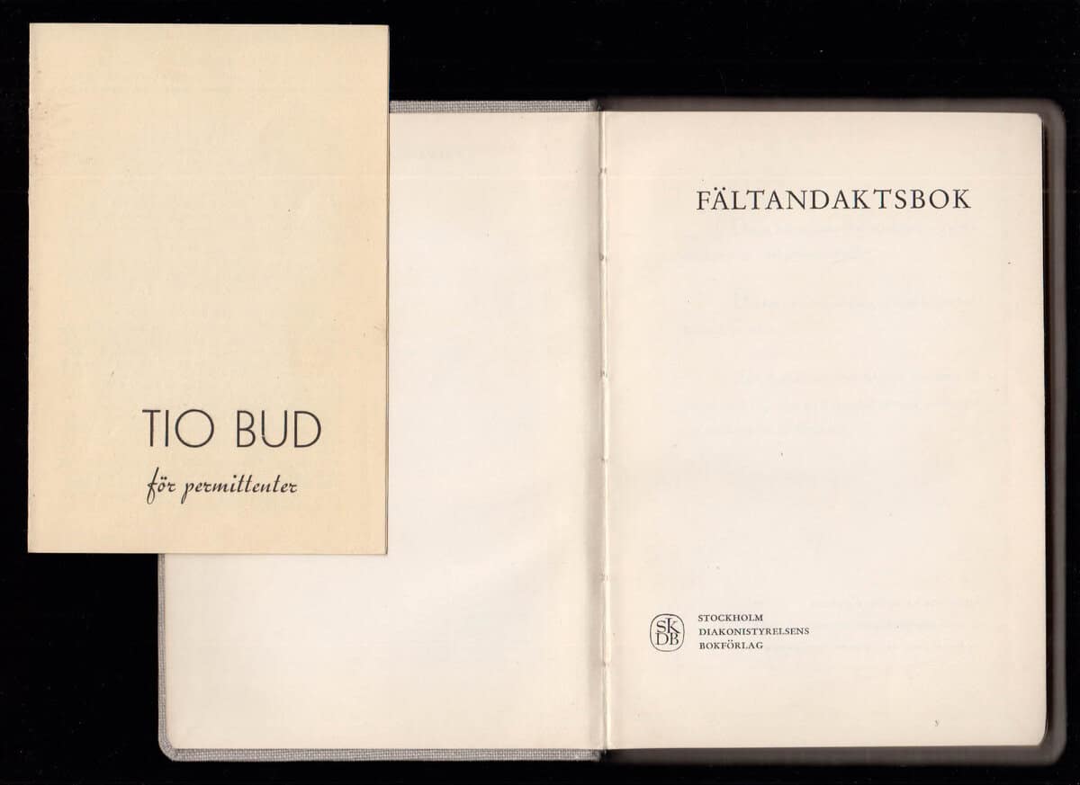Fältandaktsbok