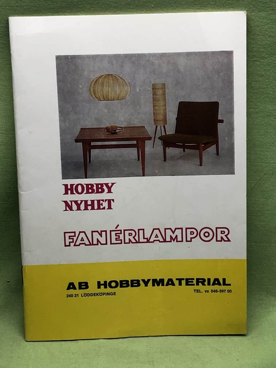 Fanérlampor - Hobby nyhet