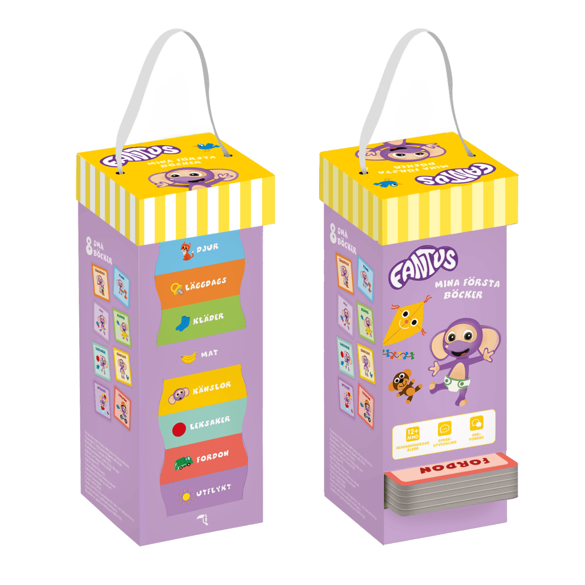 Fantus Mina första böcker