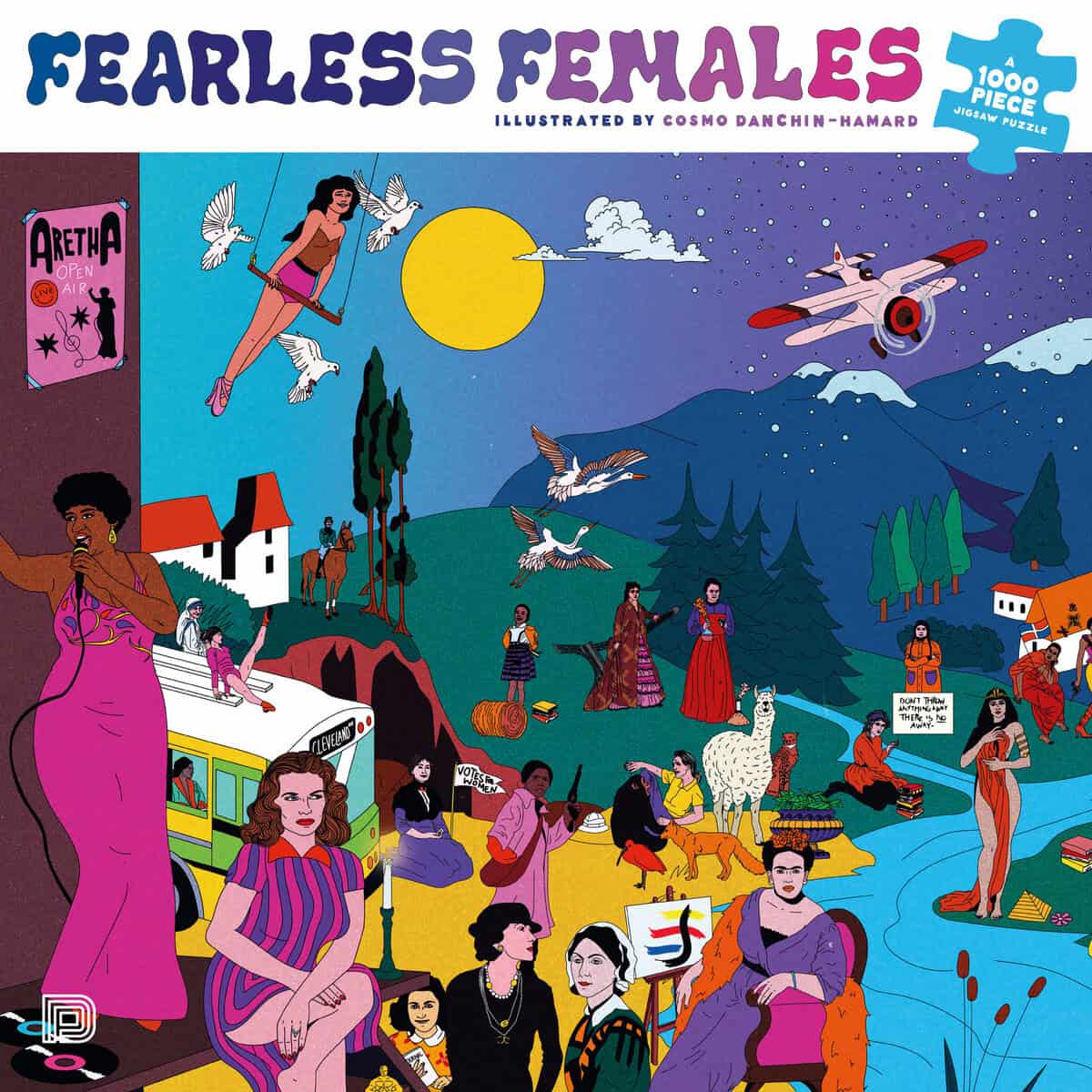Fearless Females: A 1000 Piece Jigsaw Puzzle