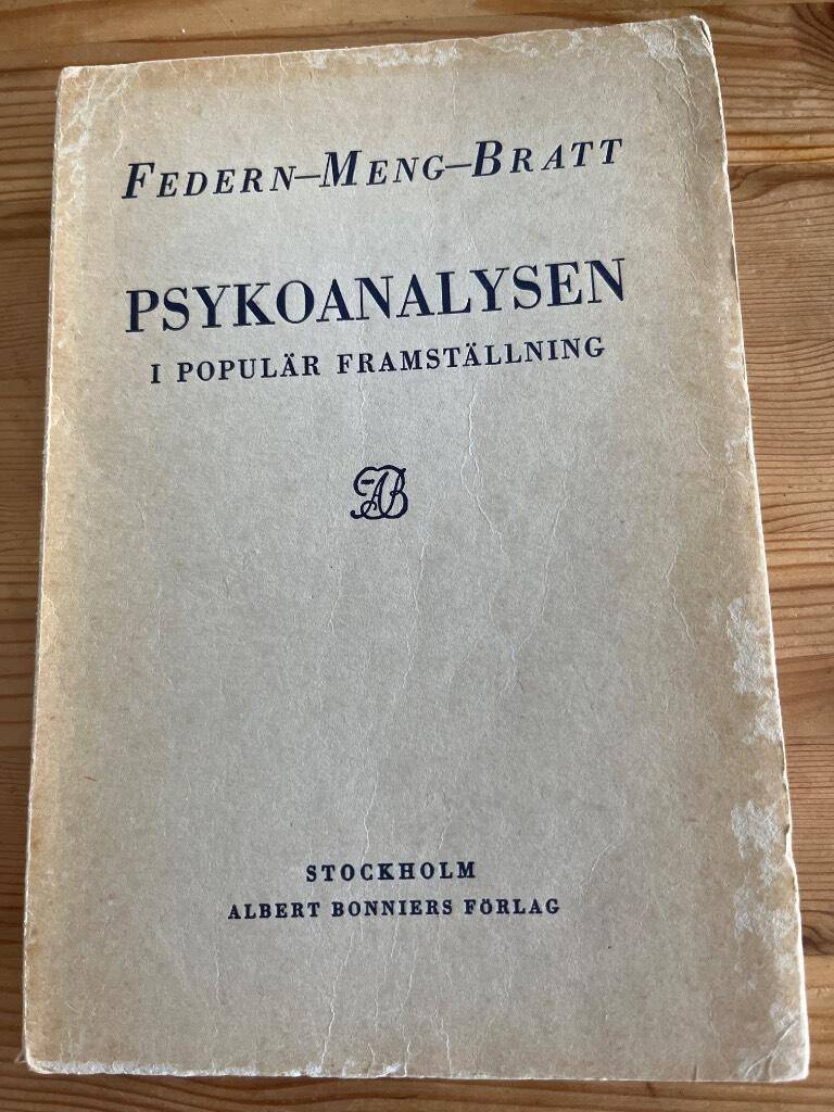 Federn Meng Bratt : Psykoanalysen