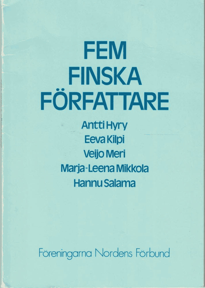 Fem finska författare