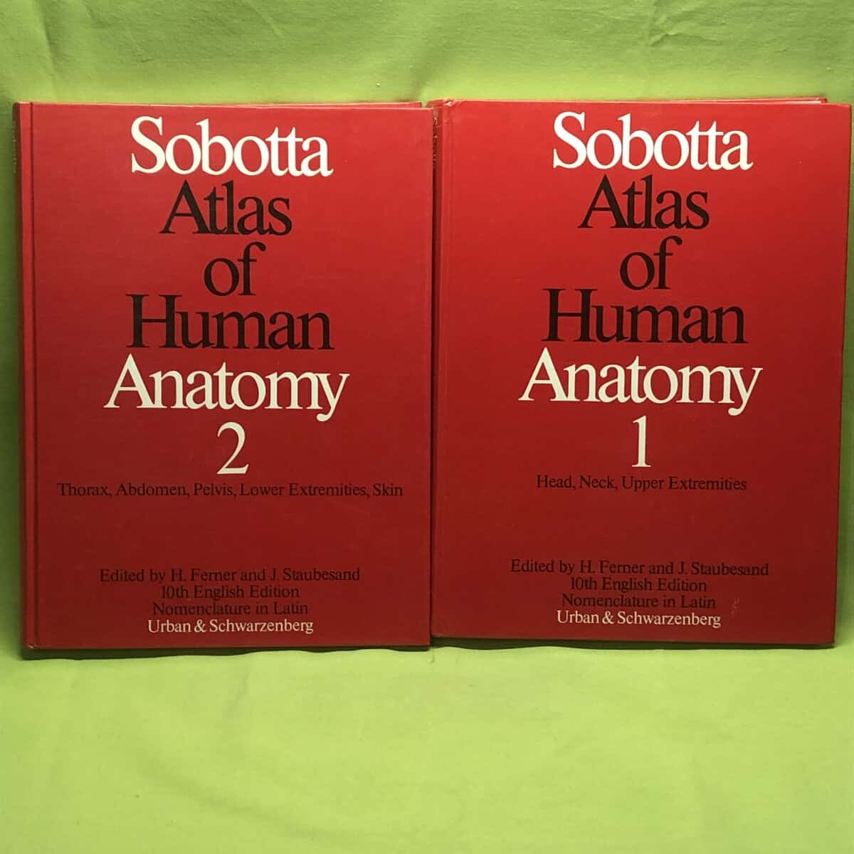 Ferner, Helmut ; Staubesand, Jochen (ed.) : Sobotta Atlas of Human Anatomy. Vol 1 +2 - Vol. 1