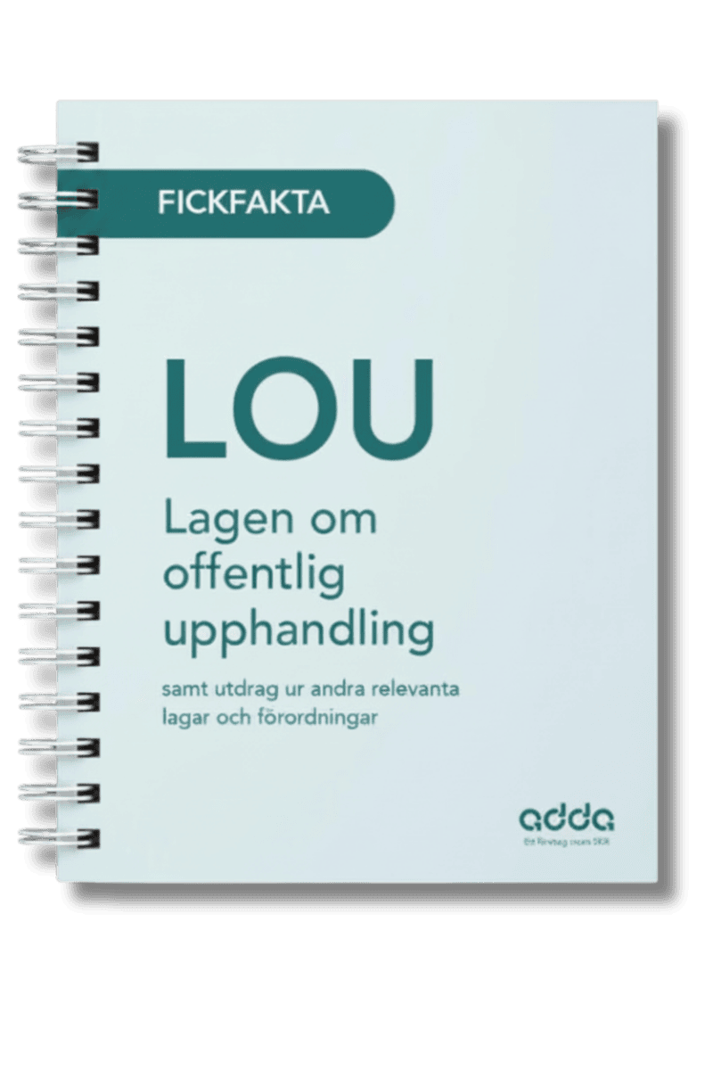 Fickfakta LOU - lagen om offentlig upphandling