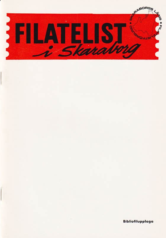 Filatelist i Skaraborg Nr 1 Februari 1971. Årgång 1