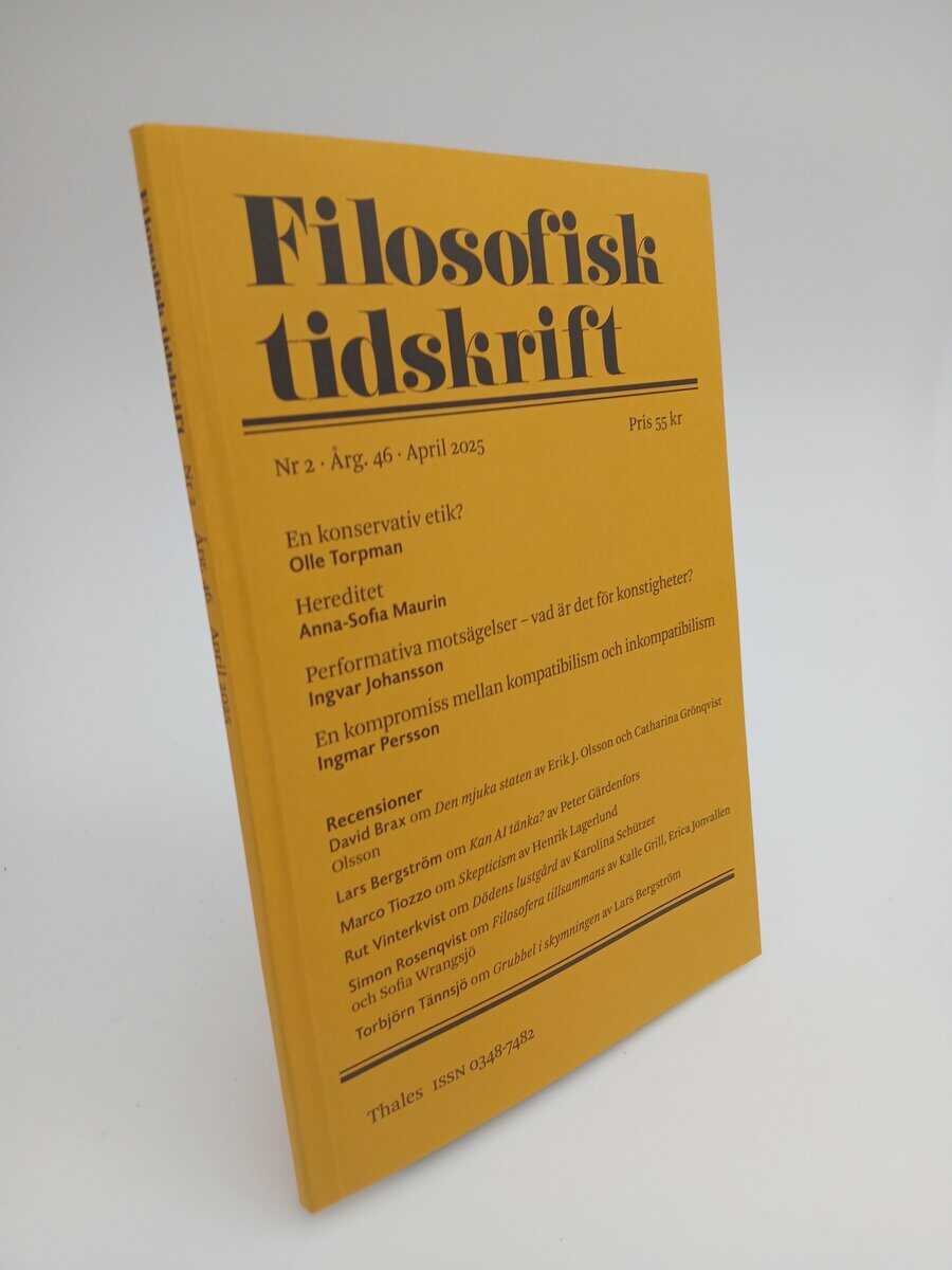 Filosofisk tidskrift : 2025/2