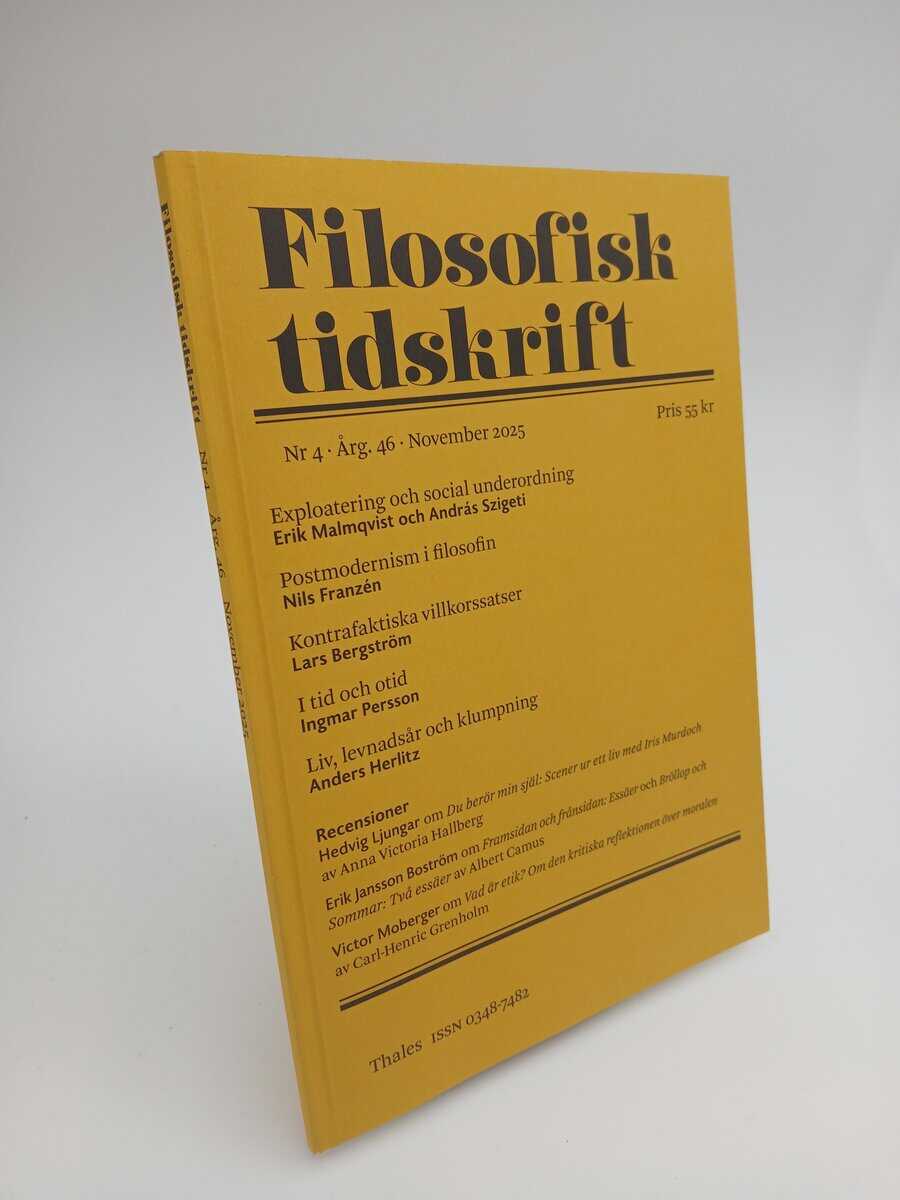 Filosofisk tidskrift : 2025/4