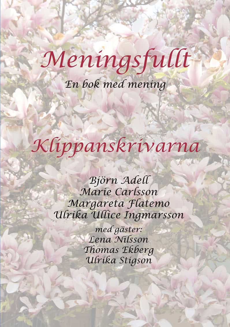 Flatemo, Margareta ; Adell, Björn ; Ingmarsson, Ulrika Ullice ; Carlsson, Marie : Meningsfullt : en bok med mening - Klippanskrivarna med gäster