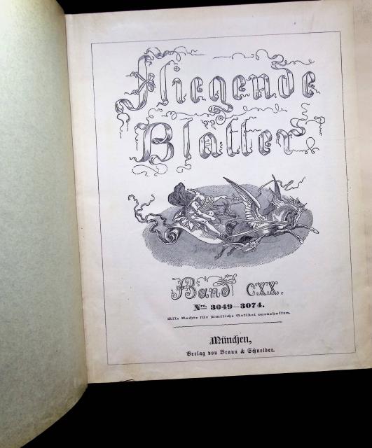 FLIEGENDE BLÄTTER, Band CXX 3049-3074, Band CXXI 3075-3100