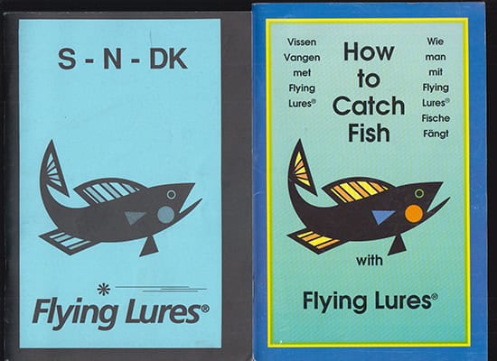 Flying Lures - Fiskedrag. Handbok + Flying Lures. How to Catch Fish. Owner's Manual