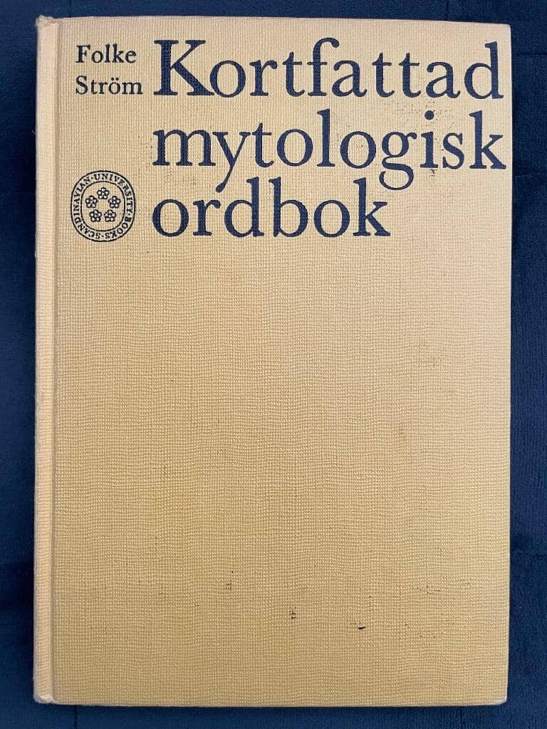 Folke Ström : Kortfattad mytologisk ordbok