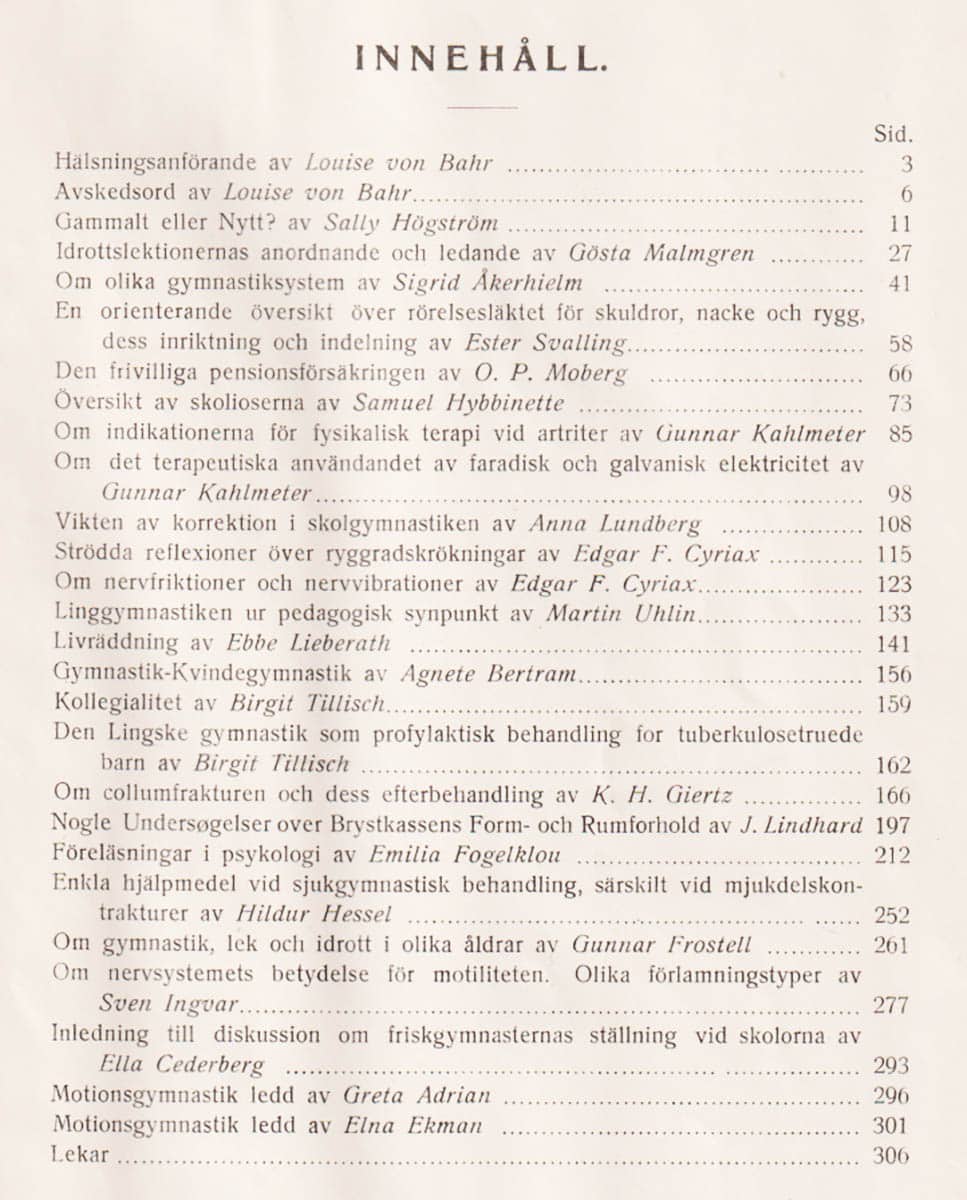 Föreläsningar m. m. från föreningen G. C. I:s 4:de fortbildningskurs 19 Augusti-1 September 1926