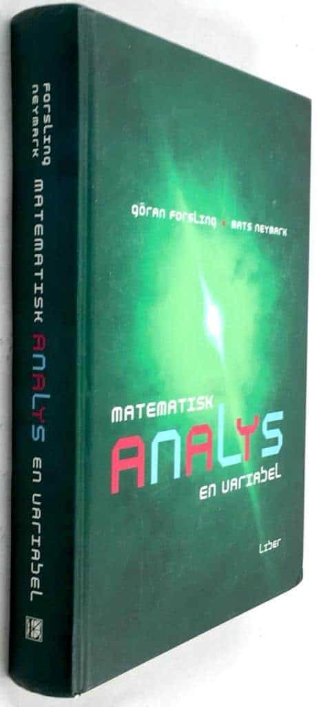 Forsling, Göran ; Neymark, Mats : Matematisk analys