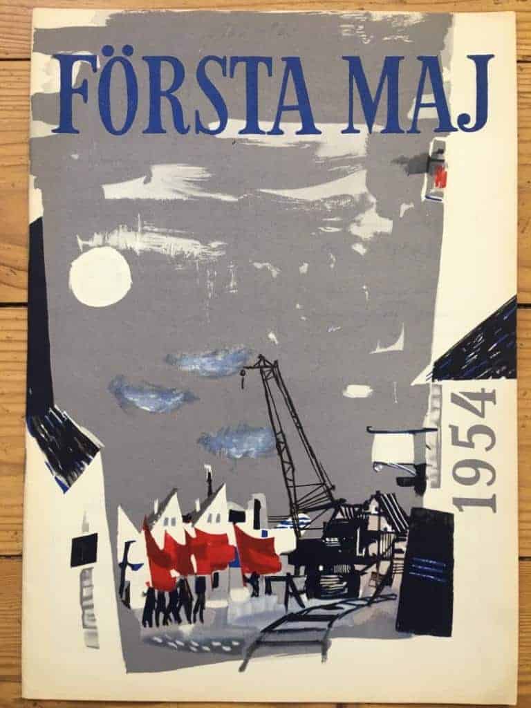 Första maj 1954 (Socialdemokraternas demonstrationstidning)