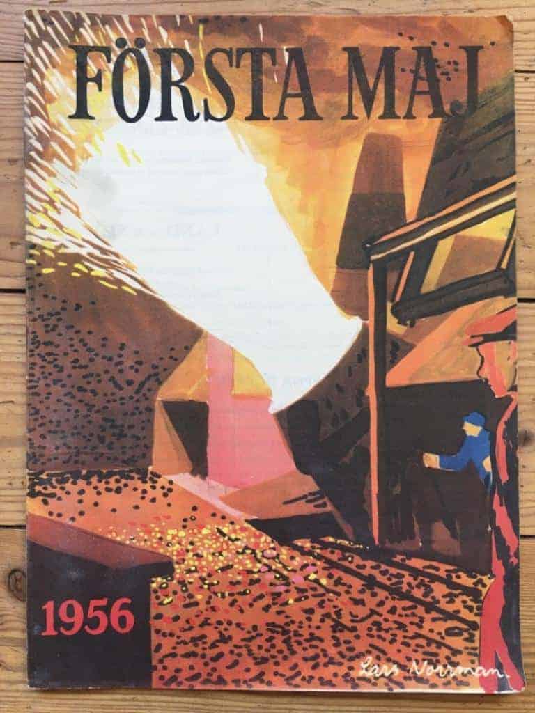 Första maj 1956 (Socialdemokraternas demonstrationstidning)