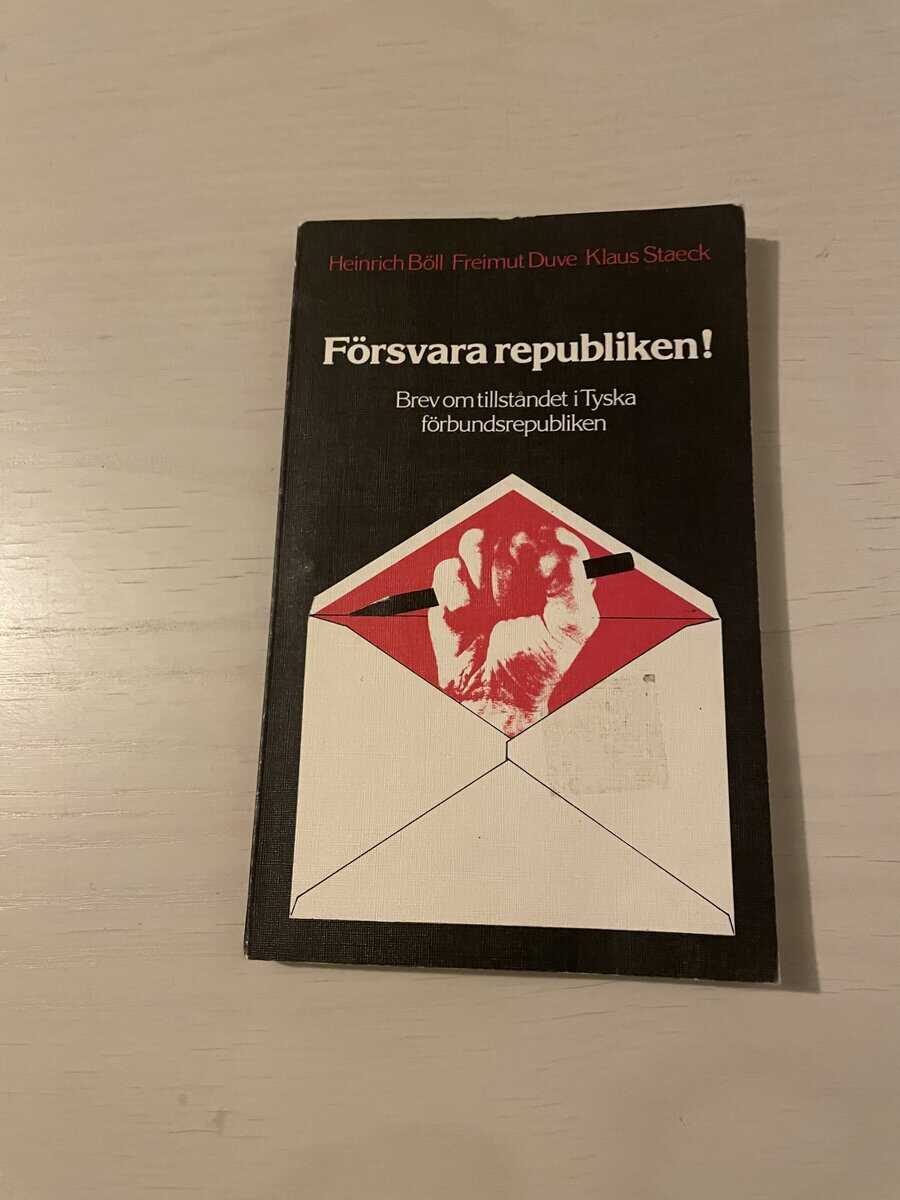 Försvara republiken! brev om tillståndet i Tyska förbundsrepubliken