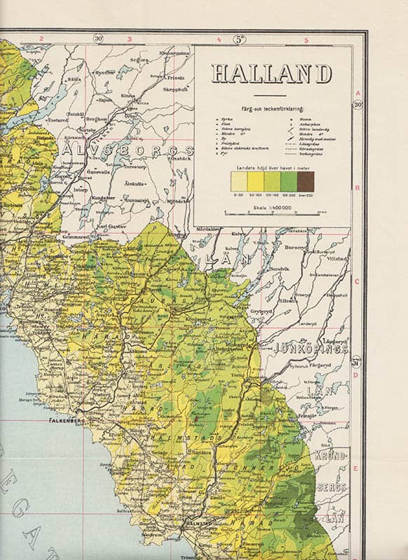 Fr. E. Ahlfvengren : Hallands växter. Förteckning över fanerogamer och kärlkryptogamer