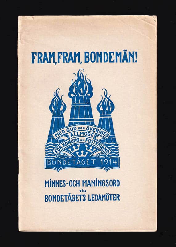 Fram, fram, bondemän! Minnes- och maningsord till bondetågets ledamöter