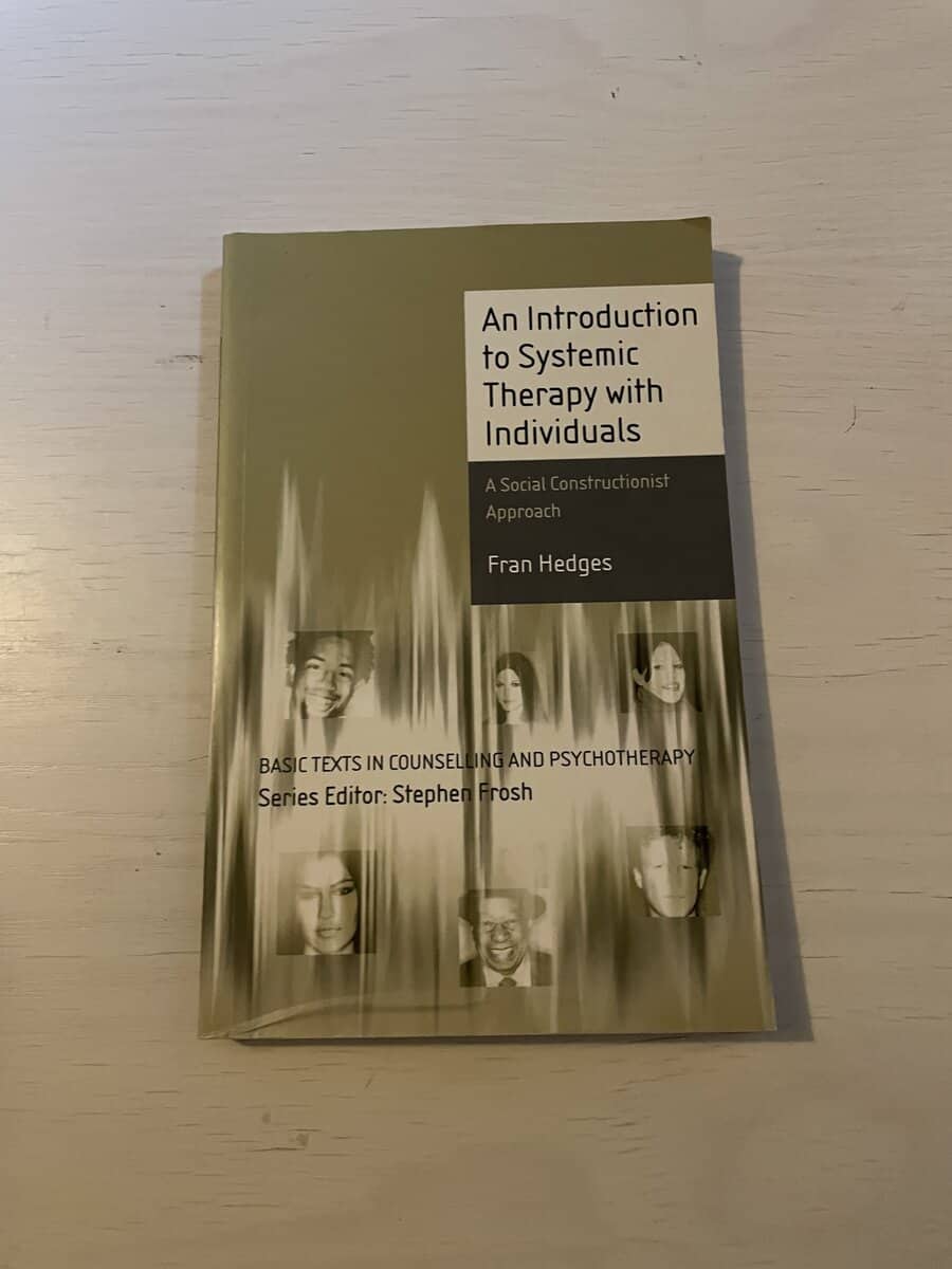 Fran Hedges : An introduction to systemic therapy with individuals