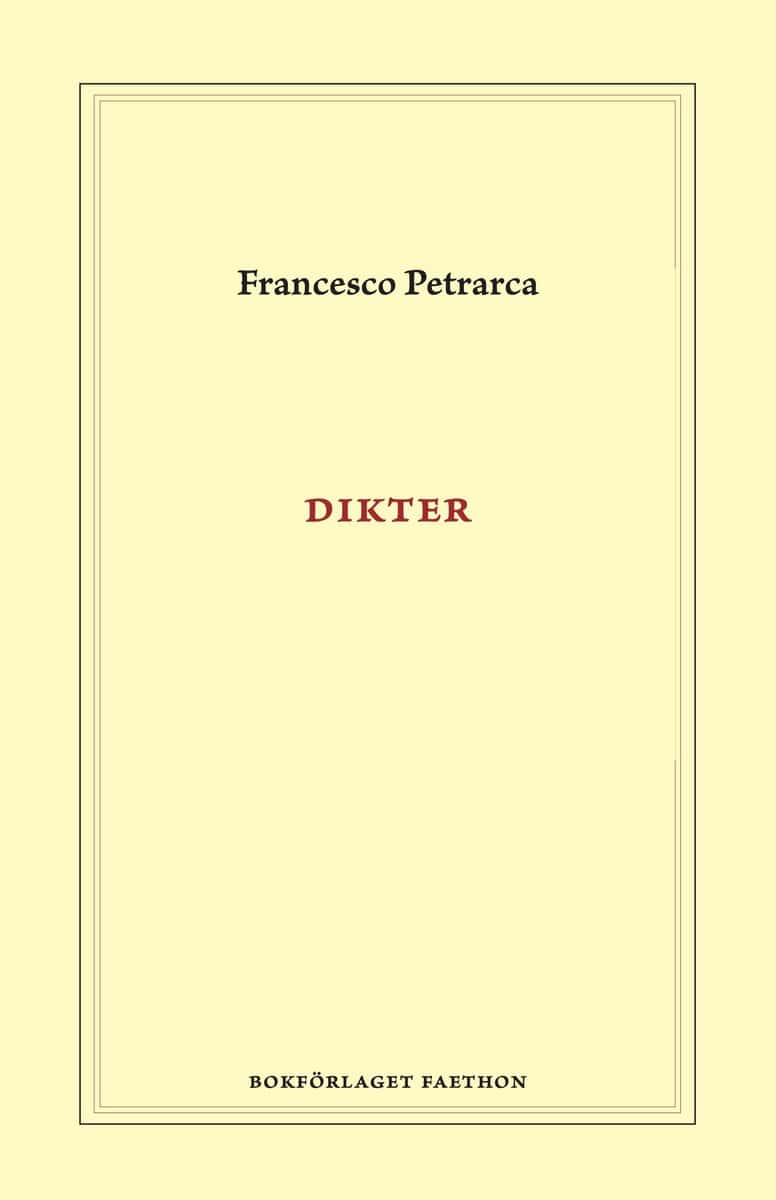 Francesco Petrarca : Dikter