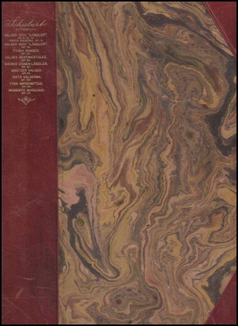 Franz Schubert : Kompositioner för piano. Bearbetade av Franz von Liszt under medverkan av Sigmund Lebert. Frsta bandet.