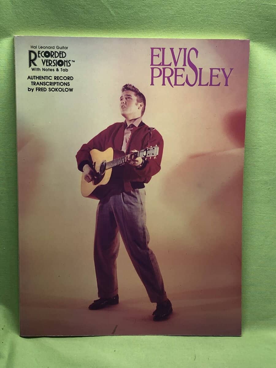 Fred Sokolow : Elvis Presley (18 låtar med noter, ackord och text)