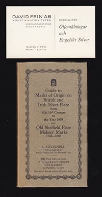 Frederick Bradbury : British and Irish Silver Assay Office