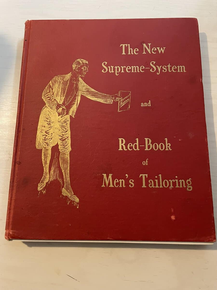 Frederick T Croonborg : The New Supreme system and Redbook of Men's Tailoring