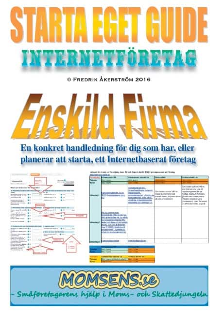 Fredrik Åkerström : Starta Eget Guide : Internetföretag