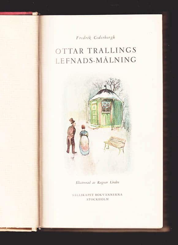 Fredrik Cederborgh : Ottar Trallings lefnads-målning