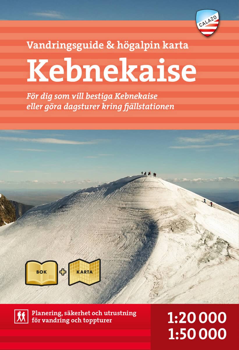 Fredrik Neregård : Kebnekaise - vandringsguide & högalpin karta