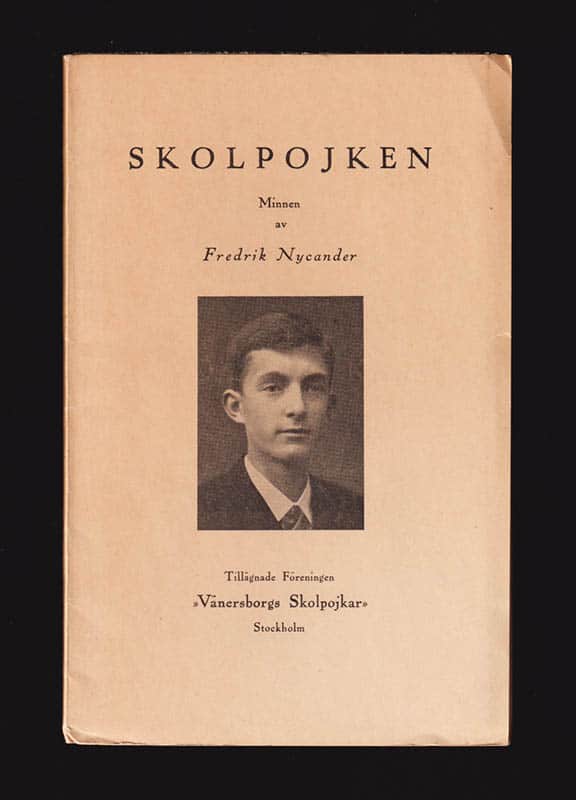 Fredrik Nycander : Skolpojken