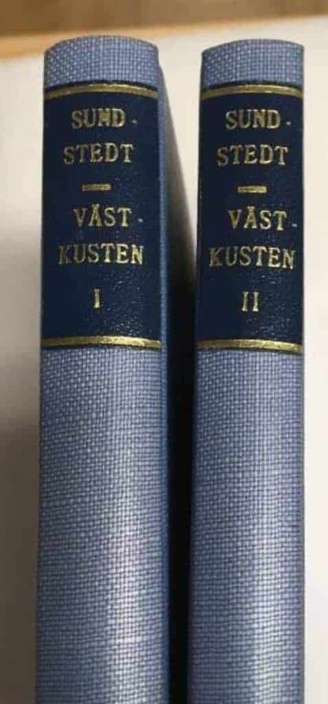 Fredrik Sundstedt : Åhlens & Söners naturböcker för sommarsemestern - Västkisten I-II