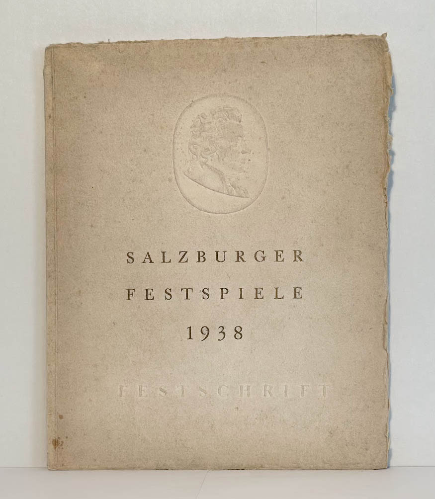 Friedrich Richter : Salzburger Festspiele 1938