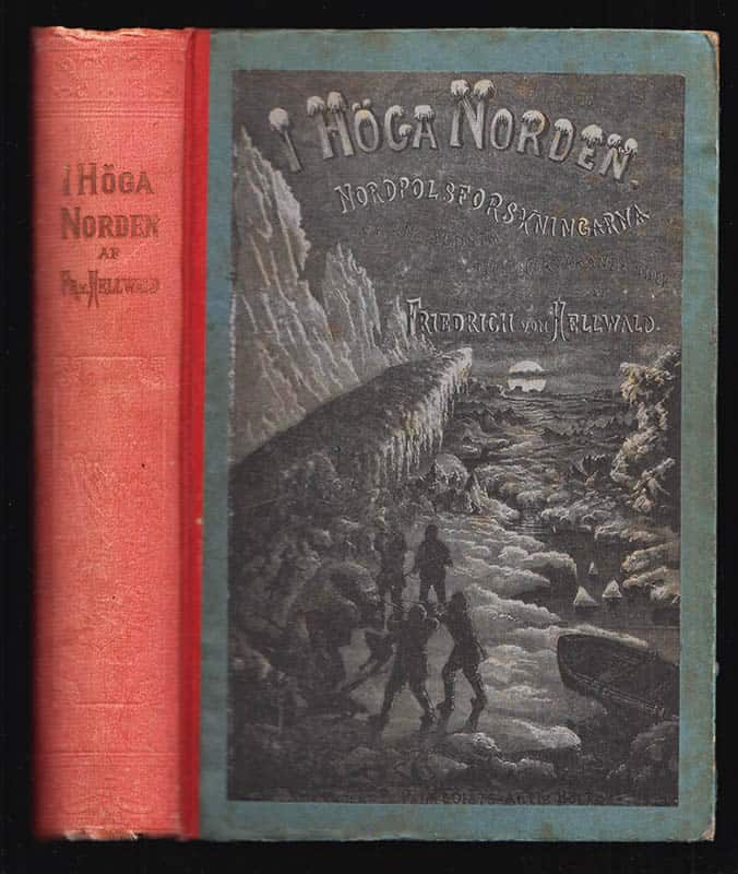 Friedrich von Hellwald : I höga Norden eller nordpolsforskningarna från äldsta till närvarande tider. Fri öfversättning af Fil. d:r C. R. Sundström. Med 28 Planscher, 108 Träsnitt i texten och 1 karta (Bröderna Zenos' karta återfinnes på sidan 257)