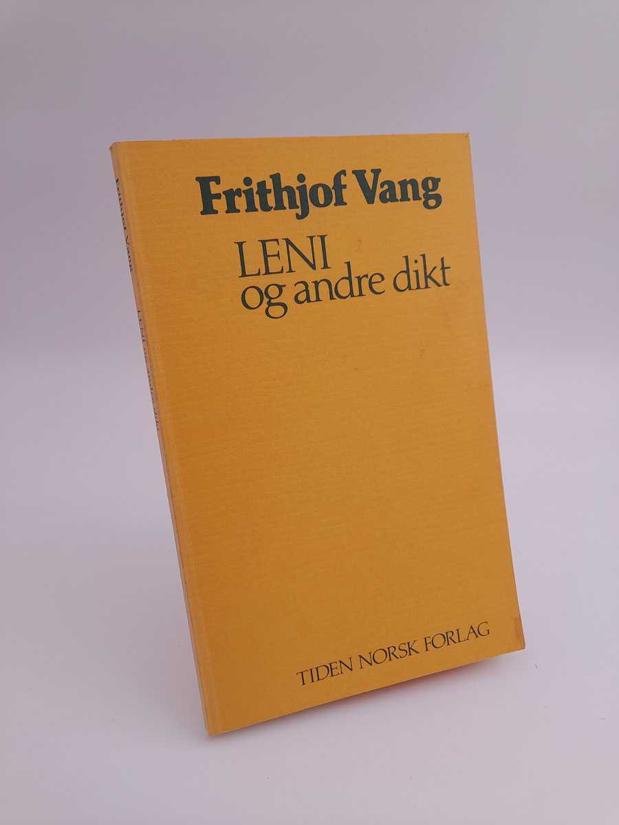 Frithjof Vang : Leni og andre dikt