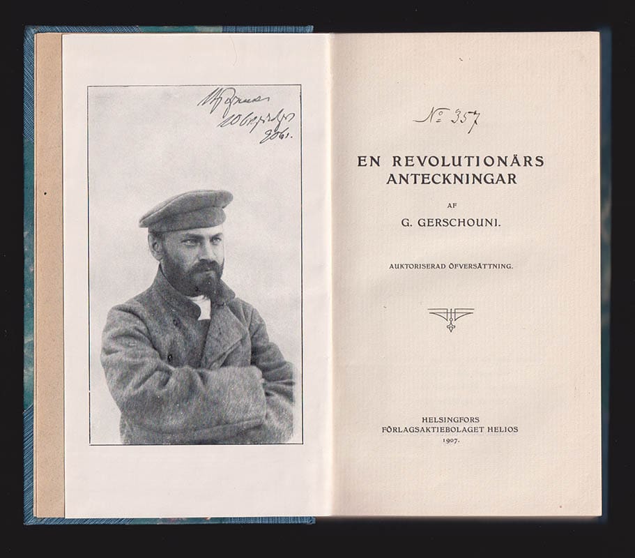 G. Gerschouni : En revolutionärs anteckningar