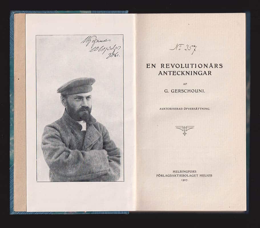 G. Gerschouni : En revolutionärs anteckningar