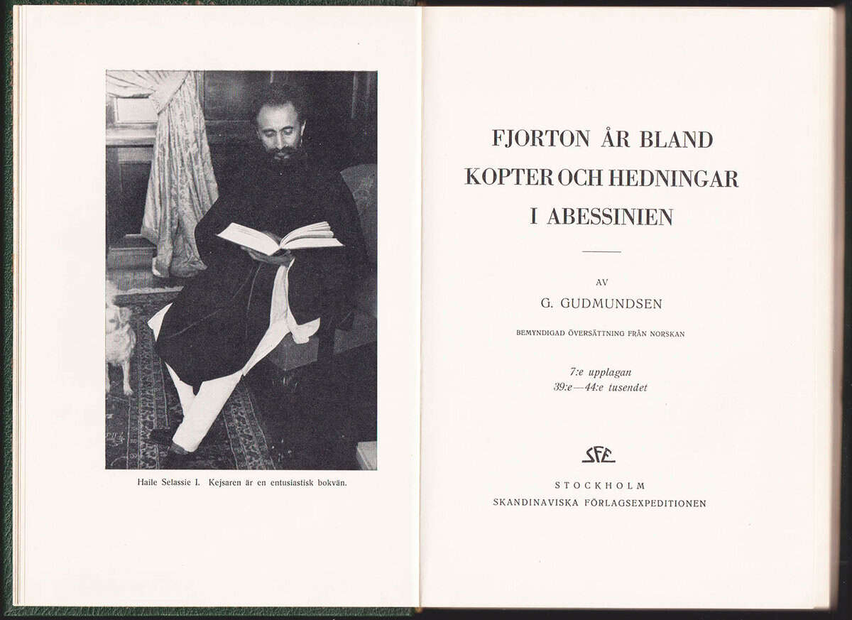 G Gudmundsen : Fjorton år bland kopter och hedningar i Abessinien