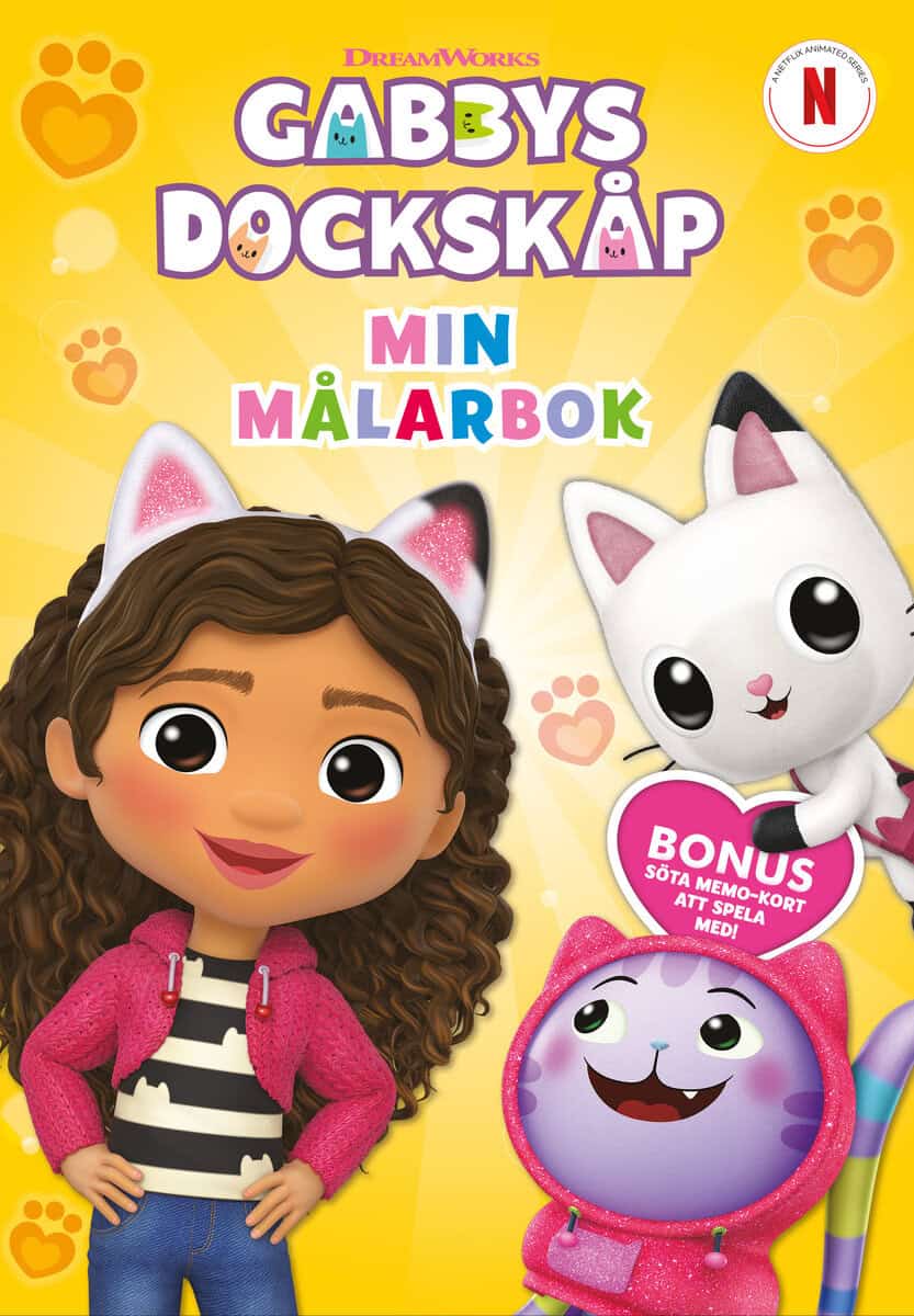 Gabbys dockskåp. Min målarbok