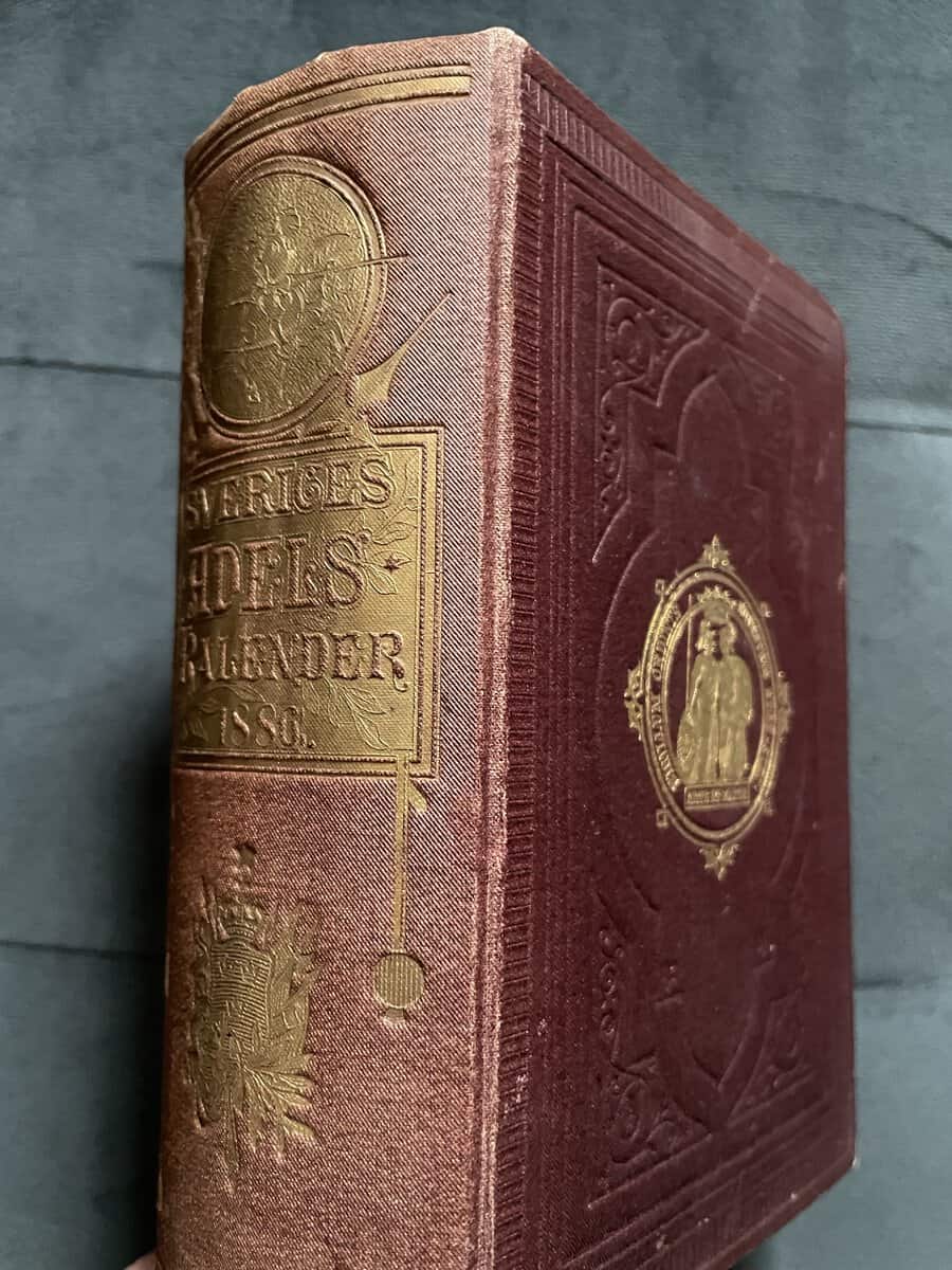 Gabriel Anrep : Sveriges ridderskaps och adels kalender för år 1886